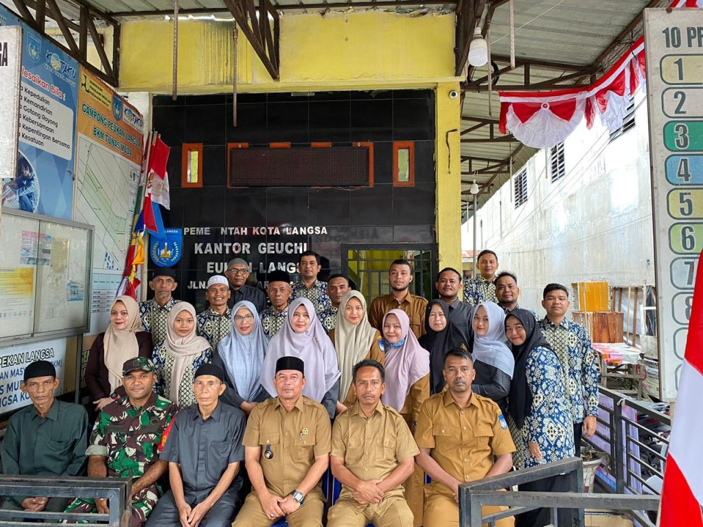 Perangkat Gampong, Tuha Peut dan Staff Gampong Peukan Langsa